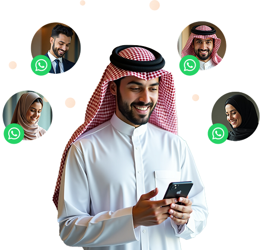 22 مليون حساب واتساب في السعودية
